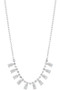 Teardrop Cz Pendant Necklace