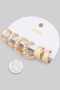Three Pair Hoop Earring Set - #JEE129