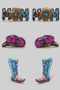 Mom Western Earring Set