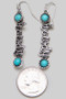 Tq Stone Howdy Earrings