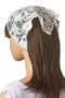Flower Lace Head Scarf - #KH23260