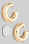 Chunky Bubble Hoop Earrings - #28417-40