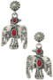 Western Thunderbird Stone Drop Earrings.