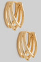 Dainty Stack Huggie Earrings