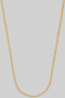 Stainless Steel Ball Chain Necklace - #ENA514