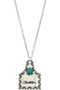 Chosen Cow Tag Pendant Necklace