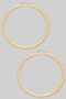 Tube Hoop Earrings  - #YE0007