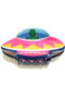 Acrylic Ufo Alien Hair Clip