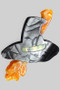 Acrylic Halloween Hat Hair Clip