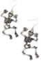 Spooky Skeleton Dangle Earrings