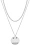 Disc Pendant Necklace Set