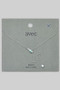 Brass Cz Pave Snake Charm Y Shape Necklace - #IND823