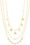 Three Piece Choker Necklace Set - #NK1877