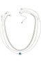 Dainty Evil Eye Choker Necklace Set