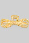 Metal Cut Out Bow Hair Clip
