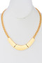 Geo Cut Chain Necklace