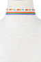 Colorful Two Piece Choker Necklace Set