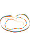 Colorful Two Piece Choker Necklace Set