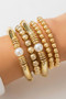 Five Mixed Stretch Bracelet Set 