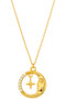 Crescent Moon Pendant Necklace - #LNC182