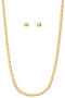 Snake Venetian Chain Necklace Set
