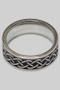 Engraved Chain Band Ring