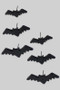 Three Pairs Of Bat Post Earrings