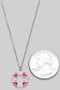 Dainty Pave Heart Pendant Necklace