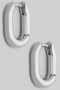 Oval Huggie Earrings - #GE10634