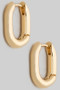 Oval Huggie Earrings - #GE10634