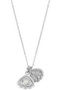 Rhinestone Sea Shell Delicate Necklace