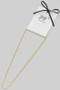 18K Gold Dipped Layered Chain Necklace - #KN22951