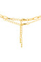 Two Piece Chain Cross Pendant Necklace