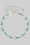 Square Western Concho Chain Belt