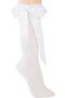 Long Socks With Satin Bow