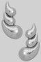Triple Teardrop Earrings 