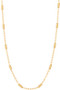 Dainty Bar Detail Necklace - #GN8296