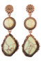 Western Stone Dangle Earrings