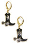 Cowgirl Boot Huggie Earrings - #KE17070