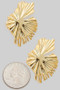 Wavy Abstract Post Earrings
