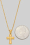 Cross Pendant Necklace - #KN23902