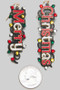 Glitter Merry Christmas Earrings