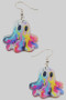 Acrylic Ghost Drop Earrings