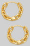 Brass Chain Hinge Huggies