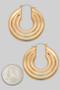 Triple Ring Hoop Earrings
