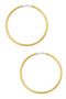 Thick Hoop Earrings. - #26624-040