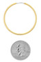Thick Hoop Earrings. - #26624-040