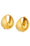 Gold Dipped Thick Mini Hoop Earrings