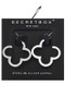 14 Karat Gold Clover Hoop Earrings