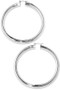 Brass Hollow Hoop Earrings - #26677-080